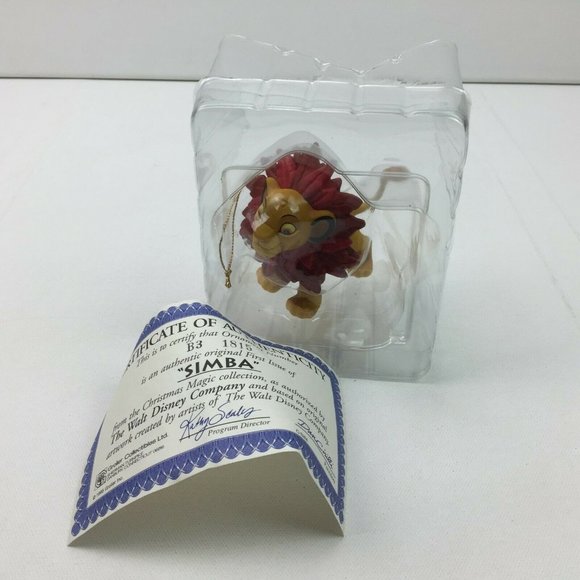Grolier Collectibles Disney The Lion King Simba First-Issue Christmas Ornament - Picture 11 of 11